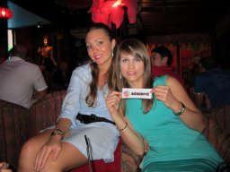 Visite de Célyne et Faf